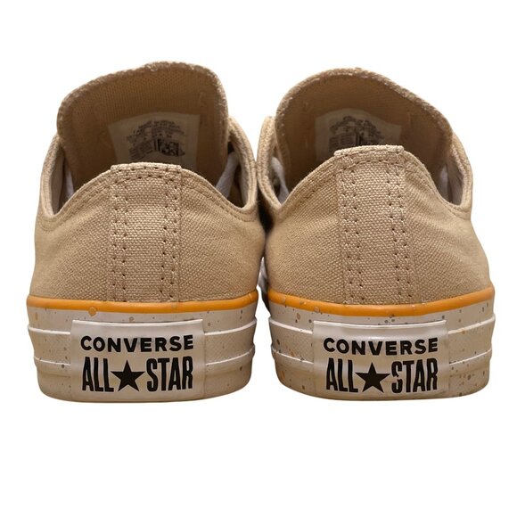 Converse All Star Women’s Light Brown Canvas Speckled Low Top Sneakers Size 7 - Picture 7 of 8